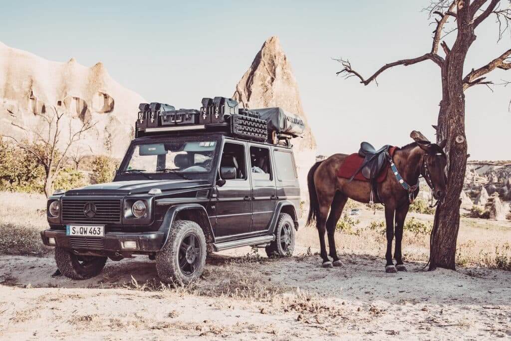 Mercedes GL Autohome Roof Top Tents Horse