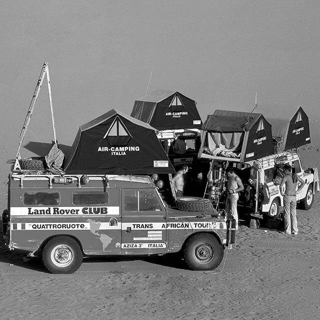 Roof Top Tents by Autohome Dachzelt - vintage photo