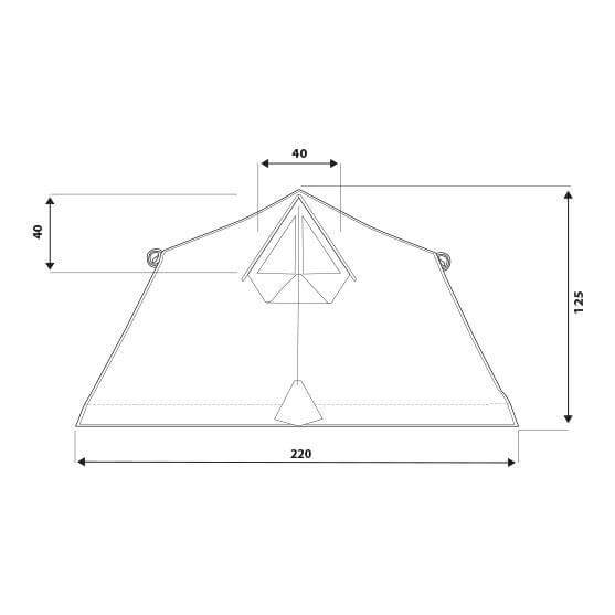 Autohome Dachzelt - Air Camping Roof Top Tents measures