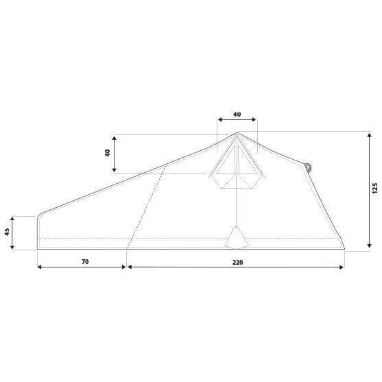 Autohome Dachzelt - Roof Top Tents measures