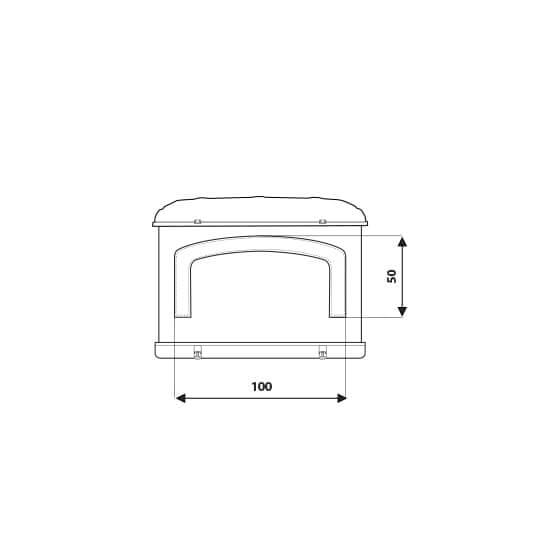 Autohome Dachzelt - Airtop Roof Top Tents measures